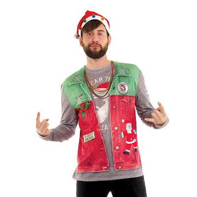 christmas vest mens