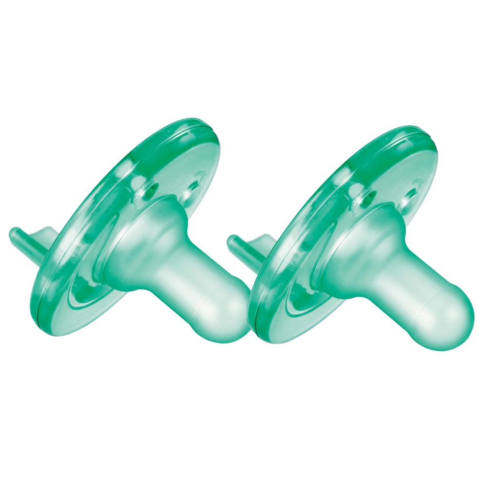 Photos - Bottle Teat / Pacifier Philips Avent Soothie - 0-3m - Green - 2pk 