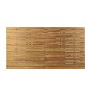 PAGED Outdoor Dining Table Rustic Style Dining Table with Slat Design for Patio, Deck, Poolside - 2 of 4