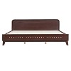 Queen Size Pine Wood Platform Bed Frame  Streamlined Design, Sturdy Frame, Easy Assembly-- Frevyn - 4 of 4