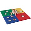 ECR4Kids SoftZone 123 Activity Play Mat, Toddler Tummy Time Mat, Baby Play Mat with Shatter-Proof Mirrors - image 3 of 4