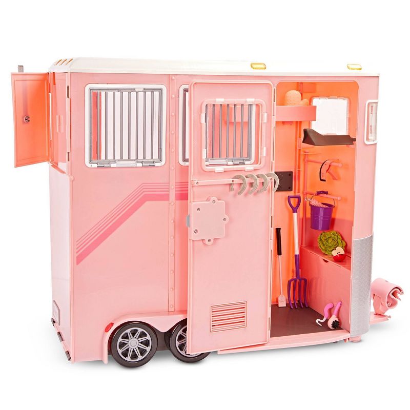 Our Generation Mane to Travel Horse Trailer Accessory Set for 18&#39;&#39; Dolls, 6 of 9