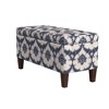Large Textured Storage Bench - HomePop - 3 of 4