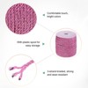 Unique Bargains Soft Polyester Twisted Silk Decorative Craft Cord Trim Cord Rope 22 Yards 1 Pc - 2 of 4