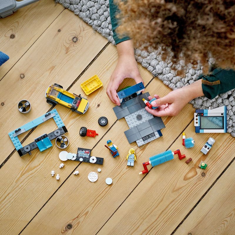 LEGO City Car Wash Pretend Building Toy Set 60362, 6 of 9