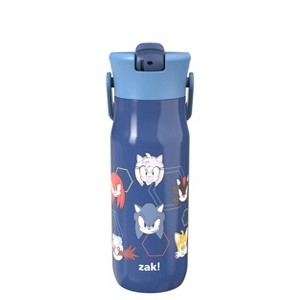 Zak Designs 20oz Stainless Steel Vacuum Insulated Kids' Water Bottle - 1 of 4