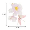 Unique Bargains Flowers Pattern Hair Clip 1 Pc - 4 of 4