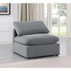 Meridian Furniture,Indulge Velvet Armless Chair - 2 of 4