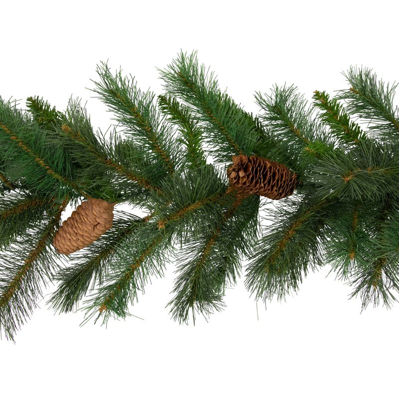 Northlight 9' x 12" Unlit Imperial Majestic Pine Cone Artificial Christmas Garland, 6 of 8