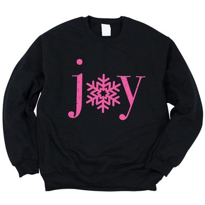 Simply Sage Market Women's Graphic Sweatshirt Joy Snowflake