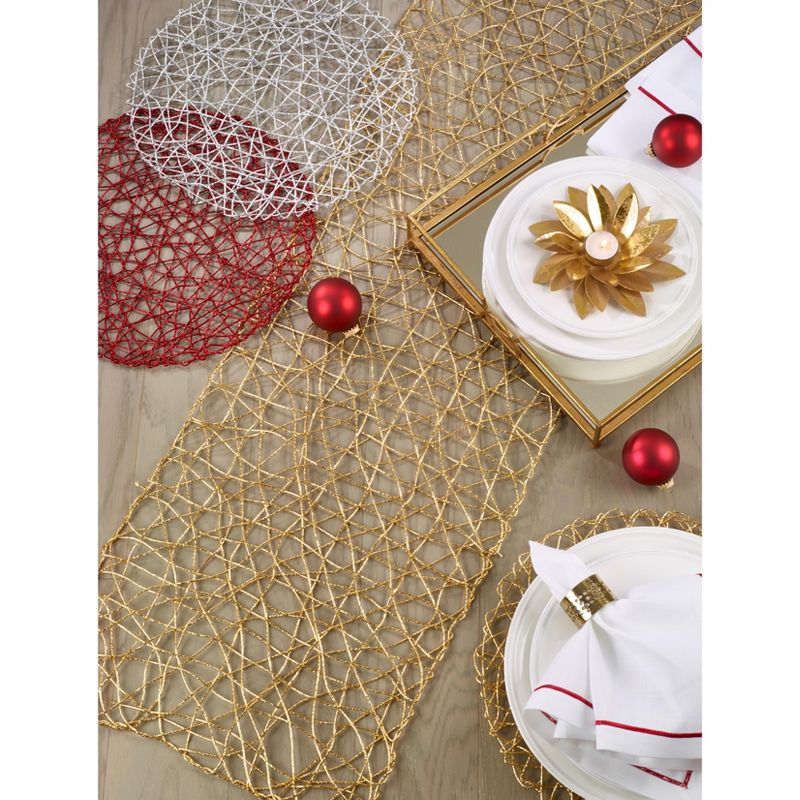 Saro Lifestyle Wire Nest Placemat (Set of 4), 3 of 4