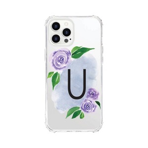 OTM Essentials Apple iPhone 15 Pro Monogram Clear Tough Edge Floral Case - 1 of 4