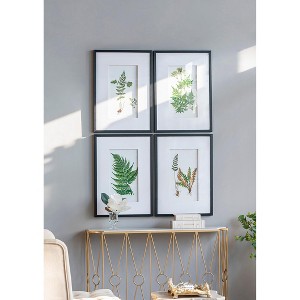 Set of 4 Botanical Black And White Fern Wall Art , Wall Decor for Living Room Dining Room Entryway, 20 x 28 - 1 of 4