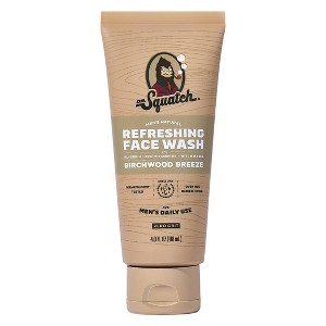 DR. SQUATCH Men's Hydrating Face Wash - Birchwood Breeze - 4floz