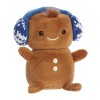 Aurora Mini Brown Holiday Land of Lils 4" Lil' Gingie Festive Stuffed Animal - 2 of 4