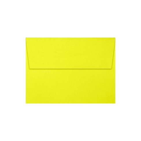 Juvale 100-pack A7 Envelopes For 5x7 Greeting Cards & Invitation, Square  Flap, Bright White, 5.25 X 7.25 Inches : Target