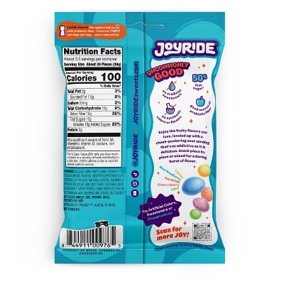 JOYRIDE Sour Zips - 3.5oz