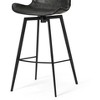 Maven Lane Victor Bar Stool with Faux Leather 30" - 4 of 4