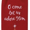 Decorative Towel O Come Let Us Adore Him Nativity Chrisatmas Kitchen 100866 26.0 Inch O Come Let Us Adore Him Nativity Chrisatmas Kitchen Kitchen - 3 of 3