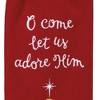 Decorative Towel O Come Let Us Adore Him Nativity Chrisatmas Kitchen 100866 26.0 Inch O Come Let Us Adore Him Nativity Chrisatmas Kitchen Kitchen - image 2 of 3