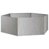 vidaXL Planter Rusty 54.3"x47.2"x17.7" Corten Steel - 4 of 4