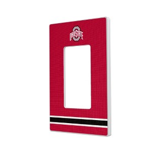 NCAA Big Ten Universities Stripe Hidden-Screw Light Switch Plate for Single Rocker - 1 of 4