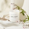 Sweet Water Decor Spa Day 11oz White Jar Soy Candle - 2 of 3