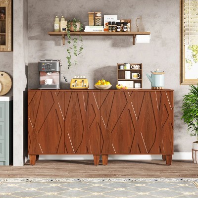 Hommoo 55" Sideboard Buffet Storage Cabinet