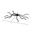 SEVOBAL Party Decorations and Accessories 3.25' Inflatable Halloween Spider Decoration Durable Materials Outdoor Yard, Black, 23.6"*7.9"*3.1" - 4 of 4