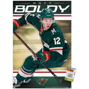 Trends International NHL Minnesota Wild - Matt Boldy 23 Unframed Wall Poster Prints - 1 of 4