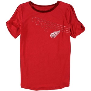 Touch by G-III Womens Detroit Red Wings Embellished T-Shirt - 1 of 2