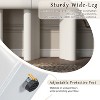 APRILSOUL 47.6" Modern Painted Entryway Table with 2 Curved Drawers,Space-Saving Hallway Table - 4 of 4