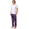 Transformers Men's Decepticon Logo Tile Print Sleep Pajama Pants Purple - 2 of 4