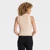 Women's Mock Neck Ribbed Sweater Tank - A New Day™ - 2 of 3