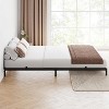 Metal Platform Bed Frame, 14' Bed Frame with Heavy Duty Slats Support, Strong Bearing Capacity Bed Frame with Under Bed Storage, No Box Spring Needed - 4 of 4