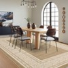 COZONY Modern Border Area Rug, Soft Washable Non-Slip Carpet for Living Room and Bedroom - 3 of 4