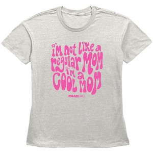 Women's Mean Girls I'm Not a Regular Mom Retro T-Shirt - 1 of 3