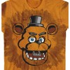 Five Nights at Freddy's Freddy Fazbear Character Tie Dye Youth Boy's Short Sleeve Tee - 2 of 2