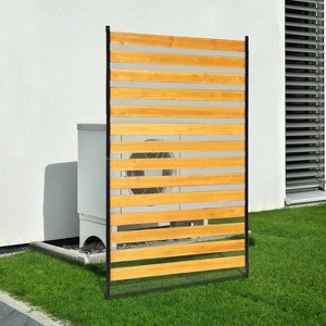 VINGLI Privacy Fence, Air Conditioner Fence, 72 x 38in Fence Panels for Outdoor Trash Can Pool Equipment (1 Panel) - 1 of 4