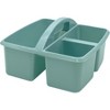 Teacher Created Resources® Plastic Storage Caddy, Calming Blue, Pack of 6 - 3 of 4