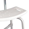 McKesson Bath Bench 20"W 12 Inch Seat Depth 500 lbs. Weight Capacity 146-12021KD-1 - 4 of 4