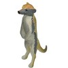 Collectible Wildlife Gifts | Meerkat, Standing, Realistic Toy, Model, Plastic  African Animal,  Educational Gift,       2 1/4"      F1074 B175 - 4 of 4