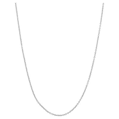 Adjustable Cable Chain In Sterling Silver - 16" - 22"