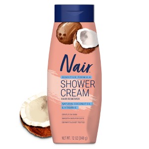 Nair Hair Removal Cream - Coconut Oil - 12oz - 1 of 4