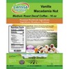 Larissa Veronica Vanilla Macadamia Nut Medium Roast Decaf Coffee (Gourmet, Naturally Flavored, Whole Coffee Beans) (16 oz, ZIN: 560130) - 2 of 4