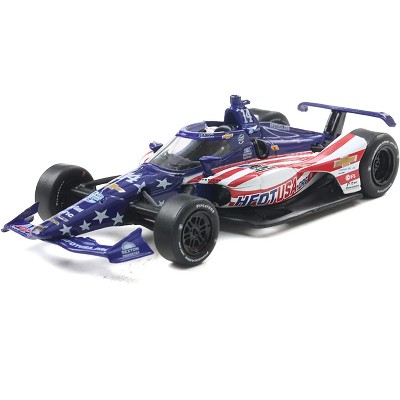 Dallara IndyCar #14 "Homes For Our Troops" AJ Foyt Racing "NTT IndyCar Series" (2025) 1/64 Diecast Model by IXO Models