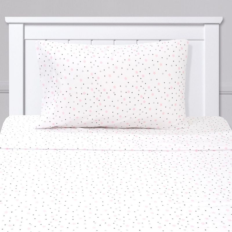 Stars Microfiber Kids' Sheet Set By Sweet Home Collection™, 1 of 7