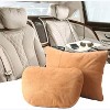 TruAIR Car Headrest Pillow Set with Lumbar Support and Soft Suede Cushion Filling - 3 of 4