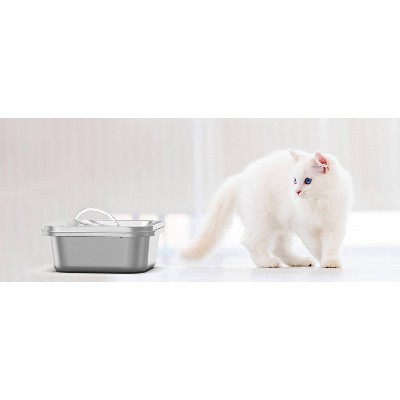 Geeni 4L Stainless Steel Smart Pet Water Fountain