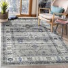 Washable Rug Vintage Rug Non Slip Indoor Floor Carpet Boho Accent Area Rug for Living Room Bedroom Kitchen - 3 of 4